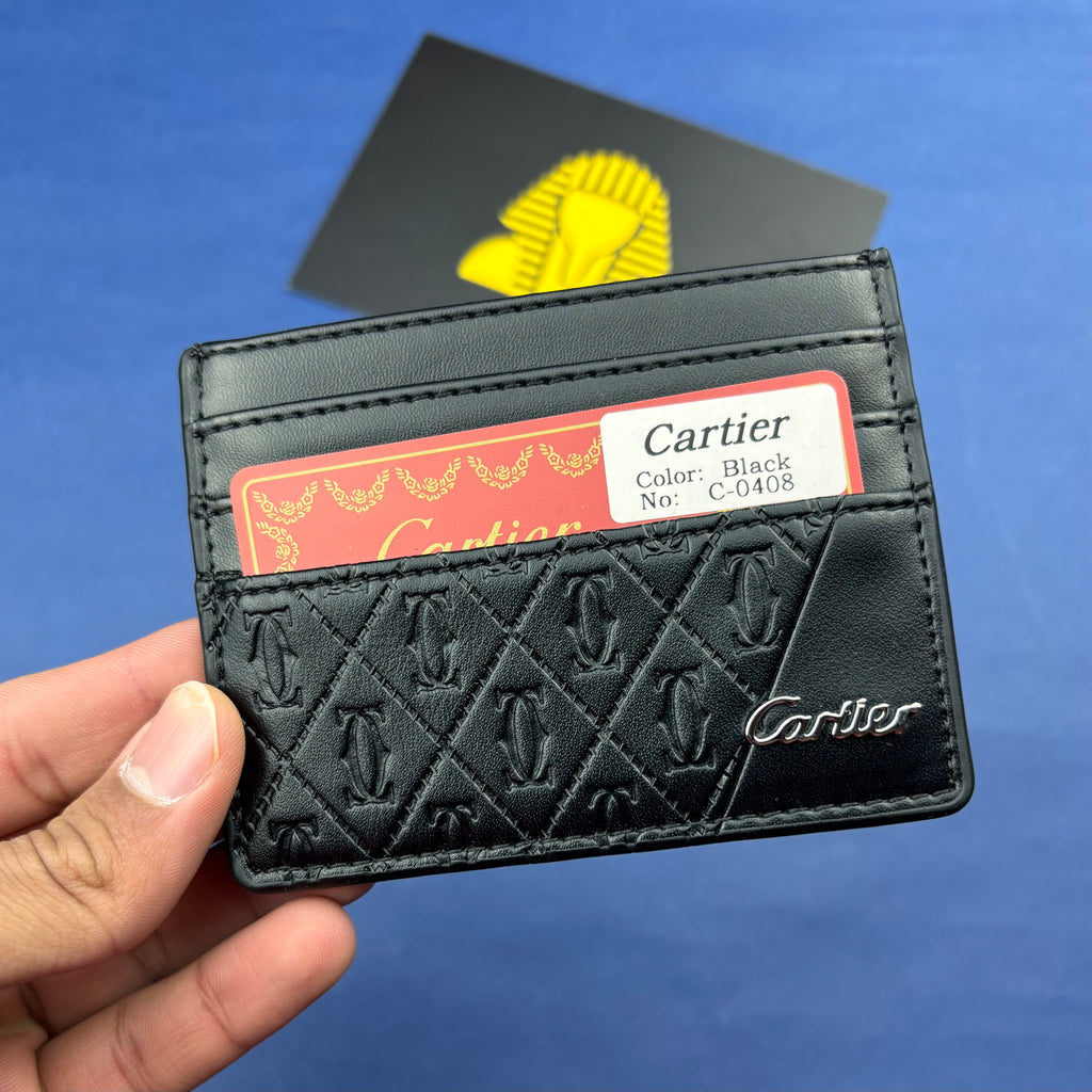 Cartier cardholder black
