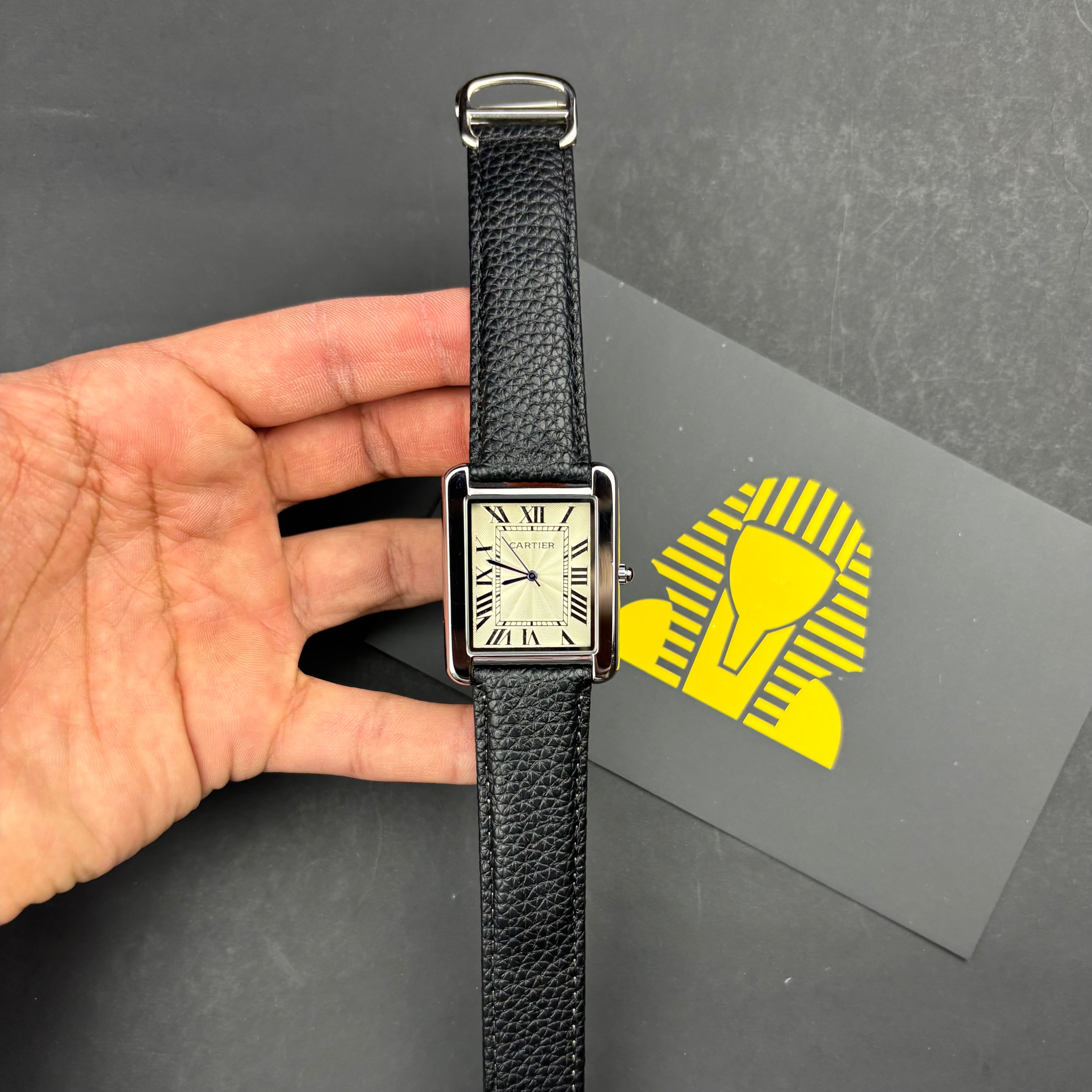Cartier tank metal 22