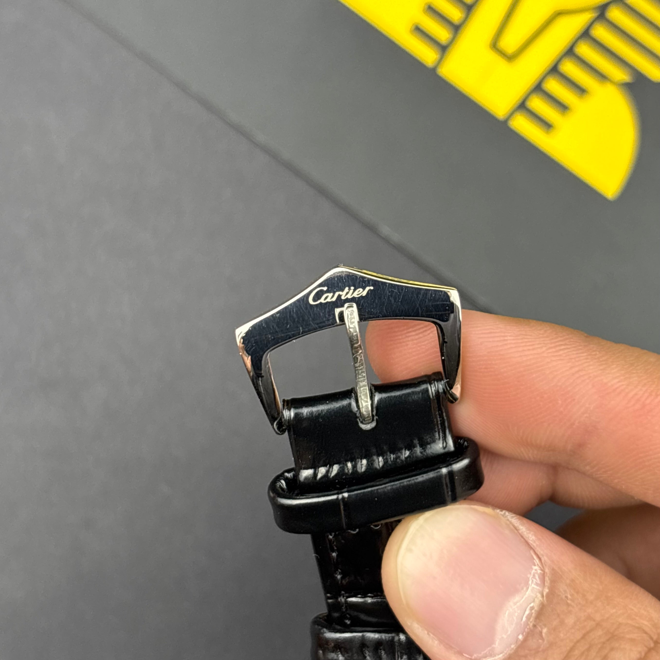 Cartier Santos leather