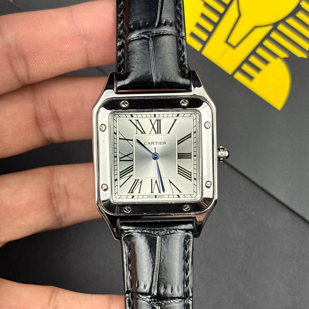 Cartier Santos leather