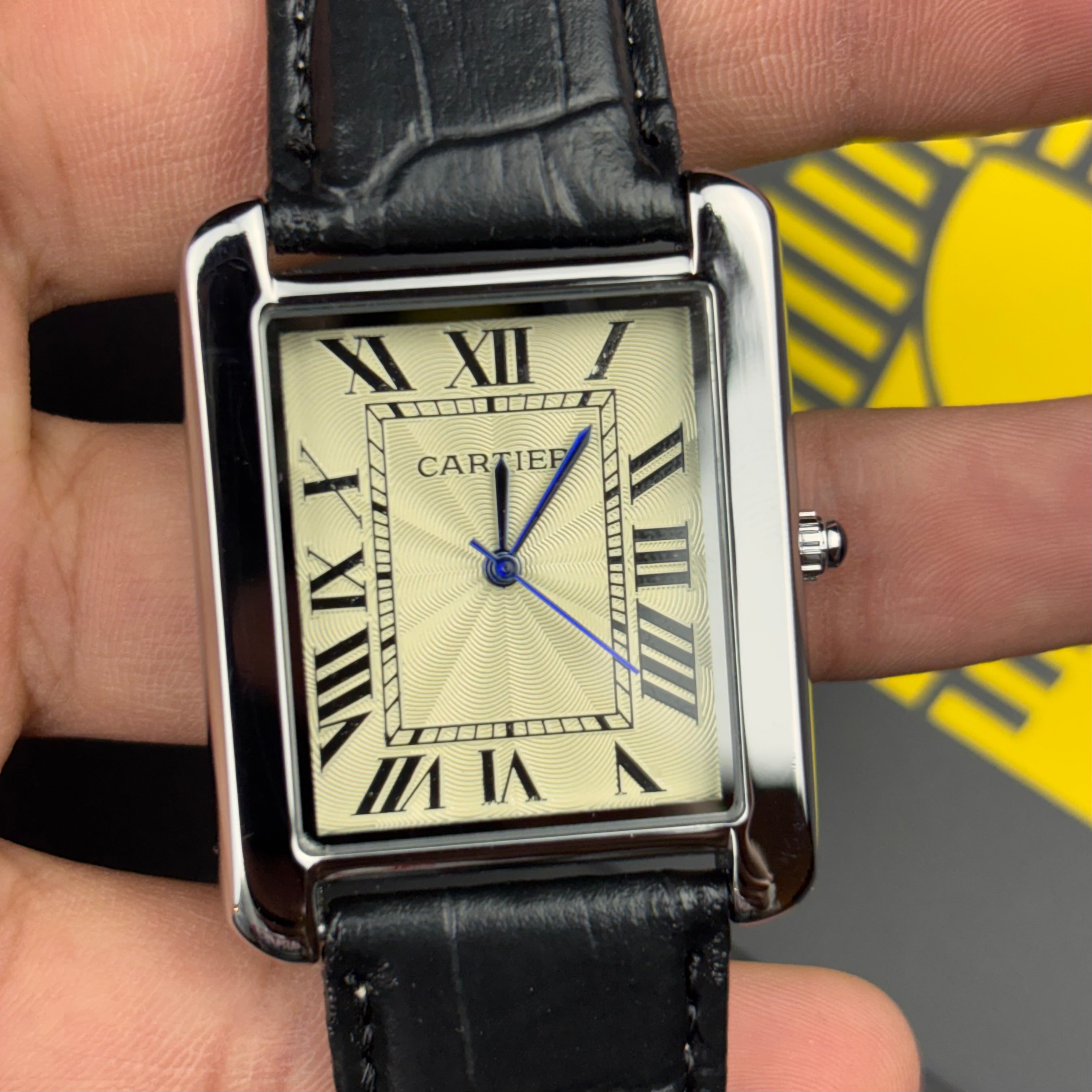 Cartier tank metal 22
