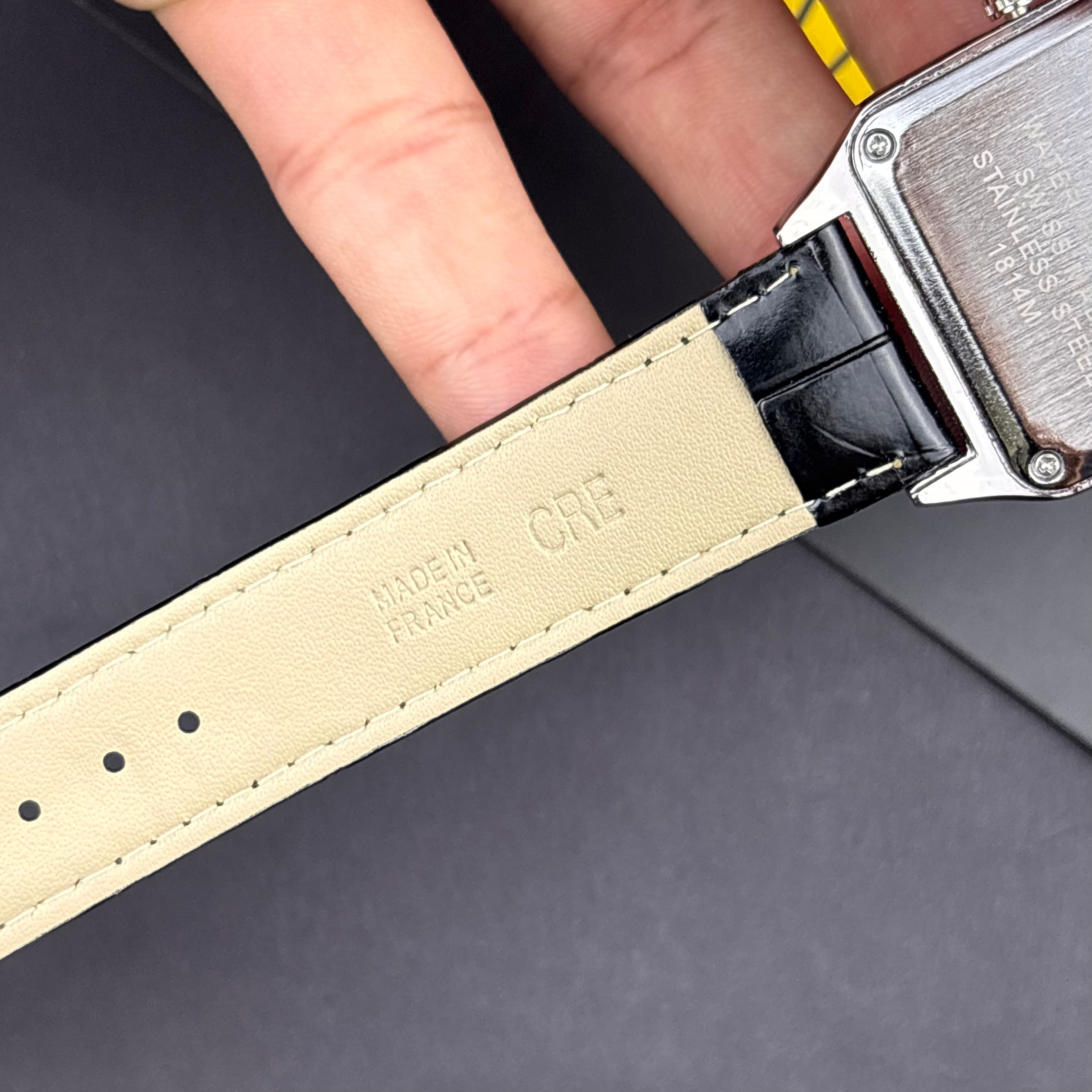 Cartier Santos leather