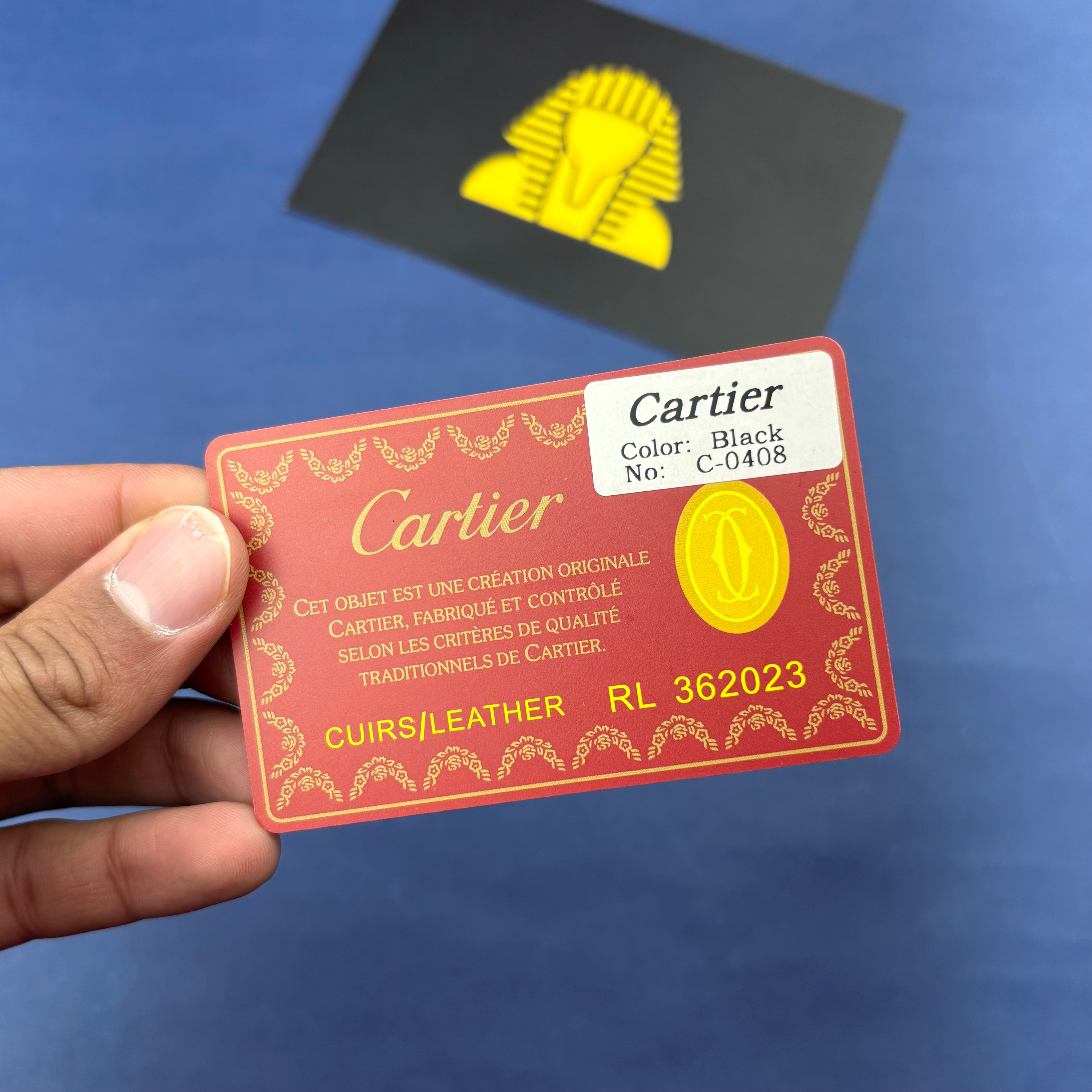 Cartier cardholder black