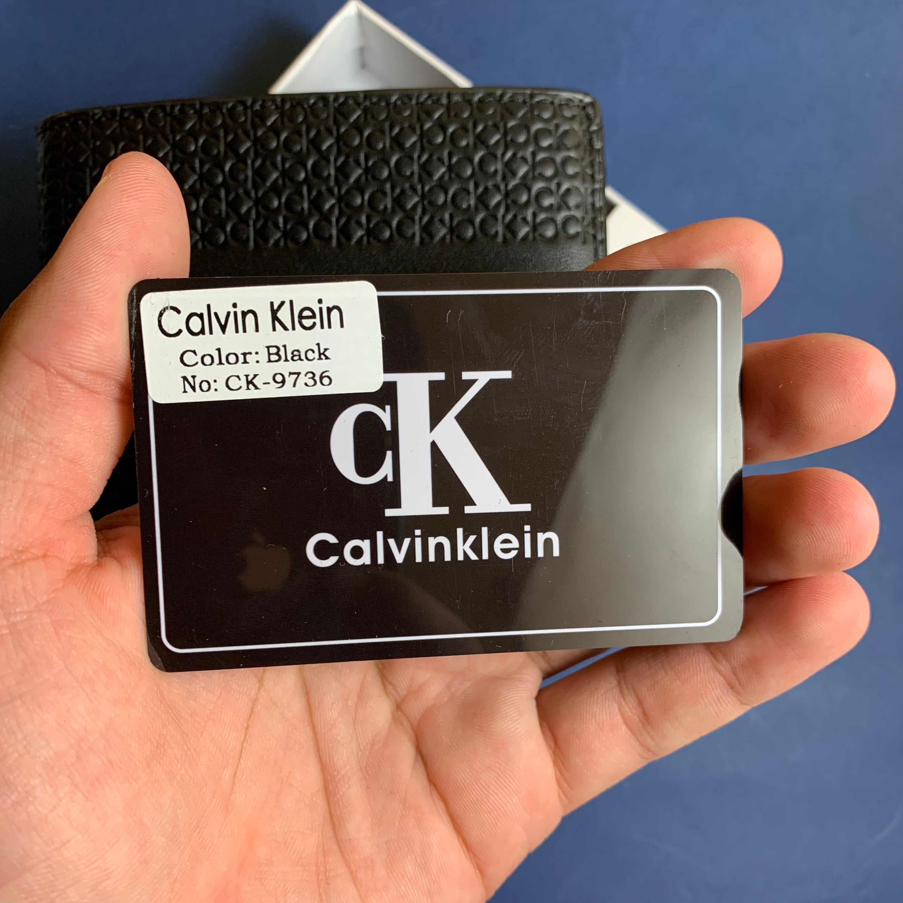 Ck wallet with coins pocket