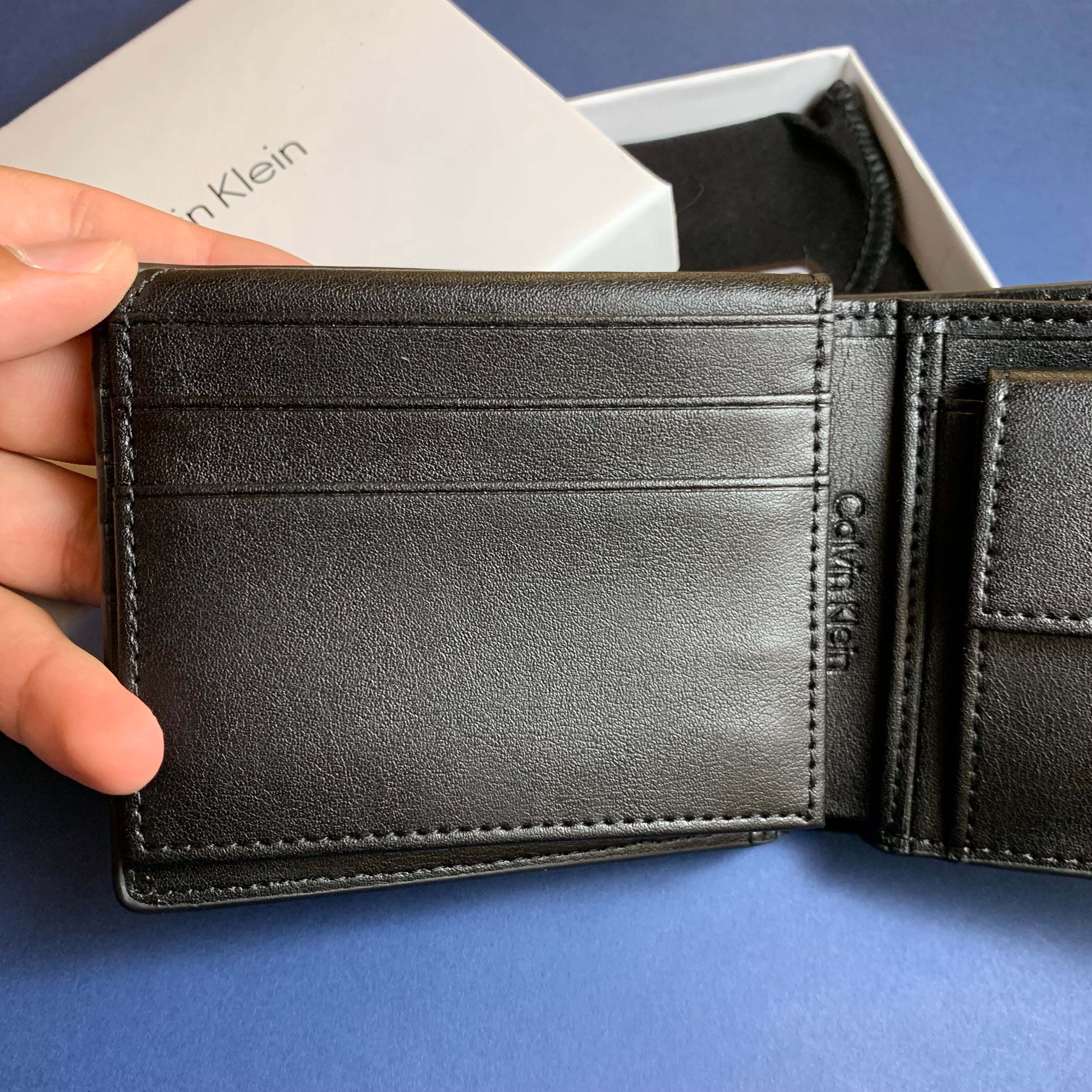 Ck wallet with coins pocket