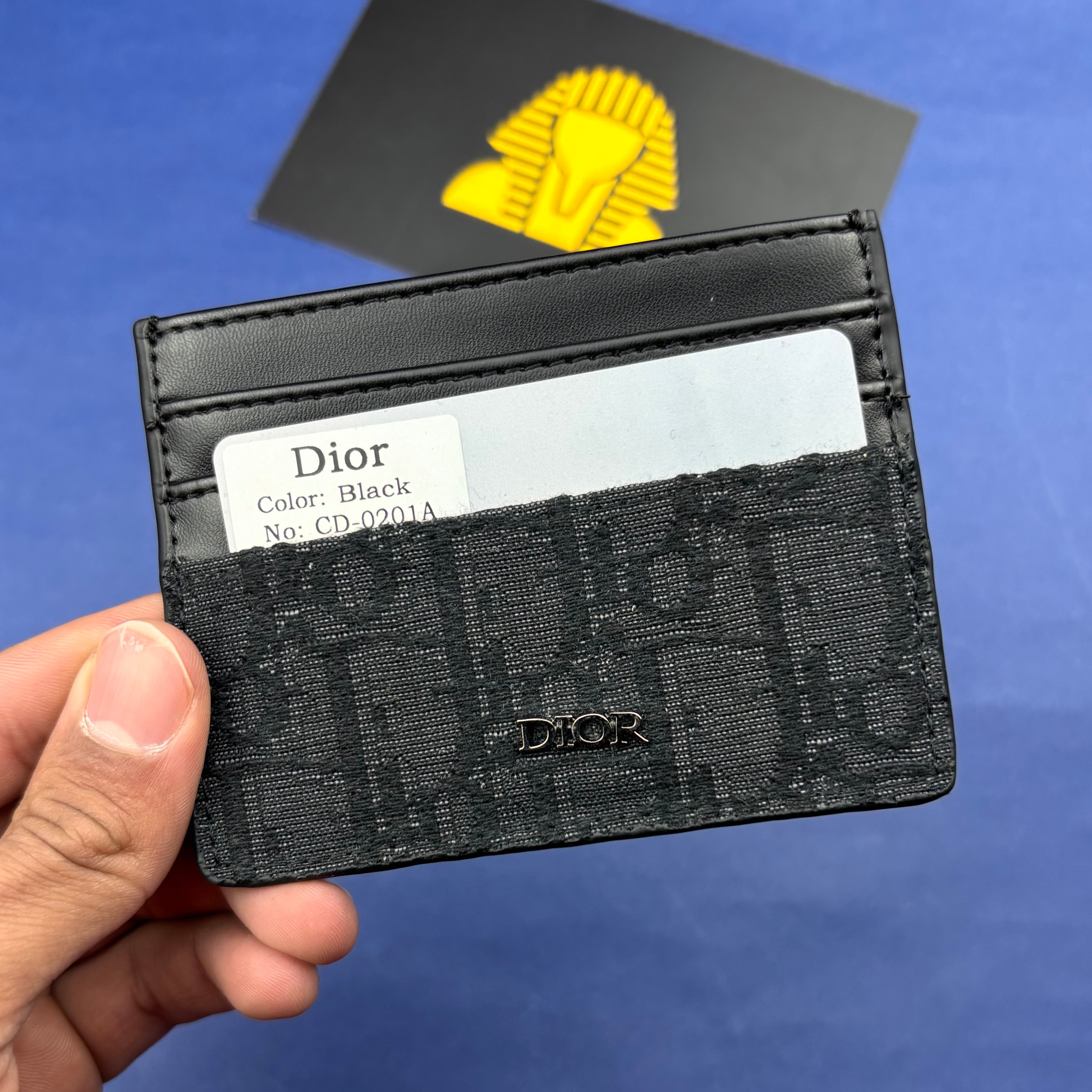 Dior cardholder black