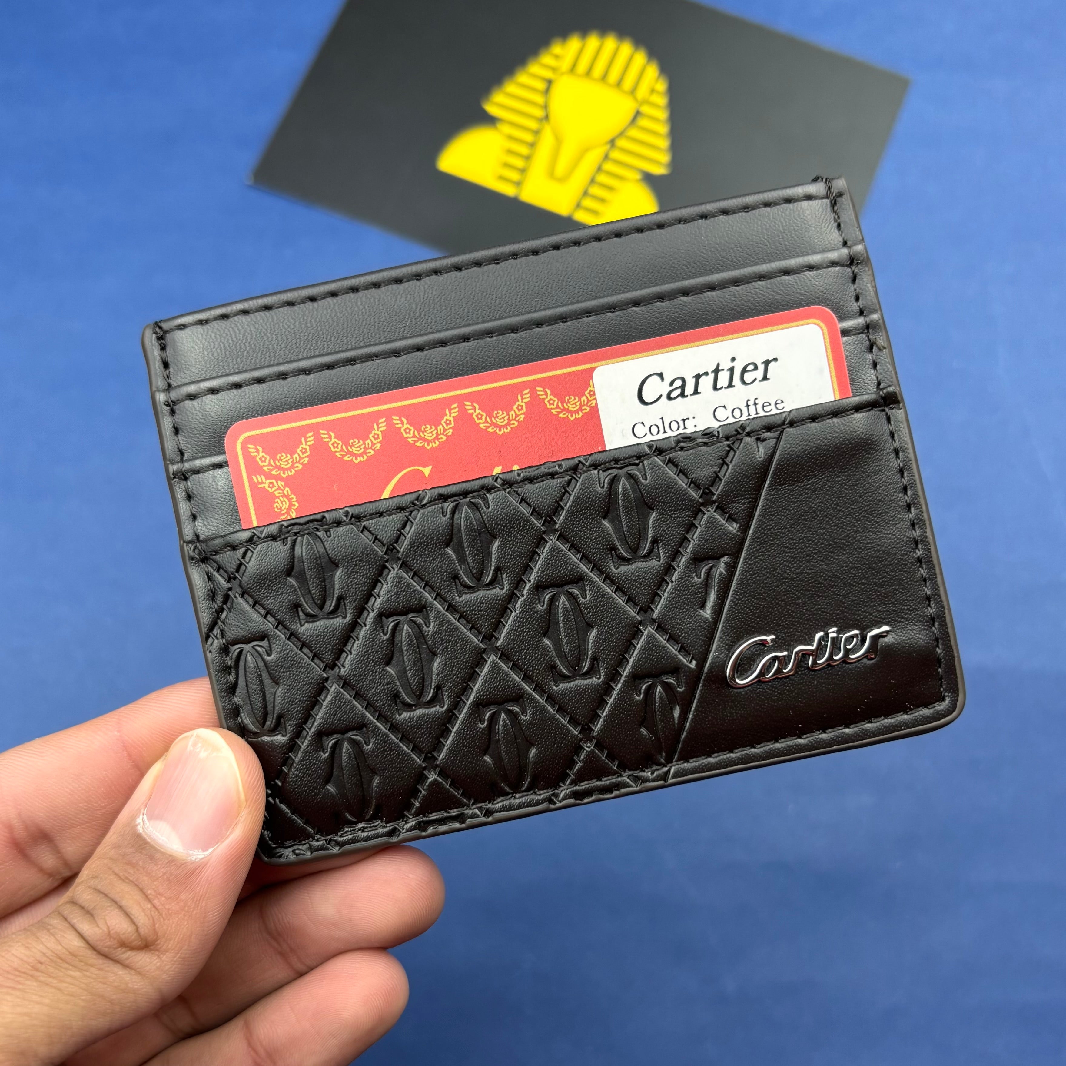 Cartier cardholder coffee