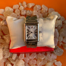 Silver dial