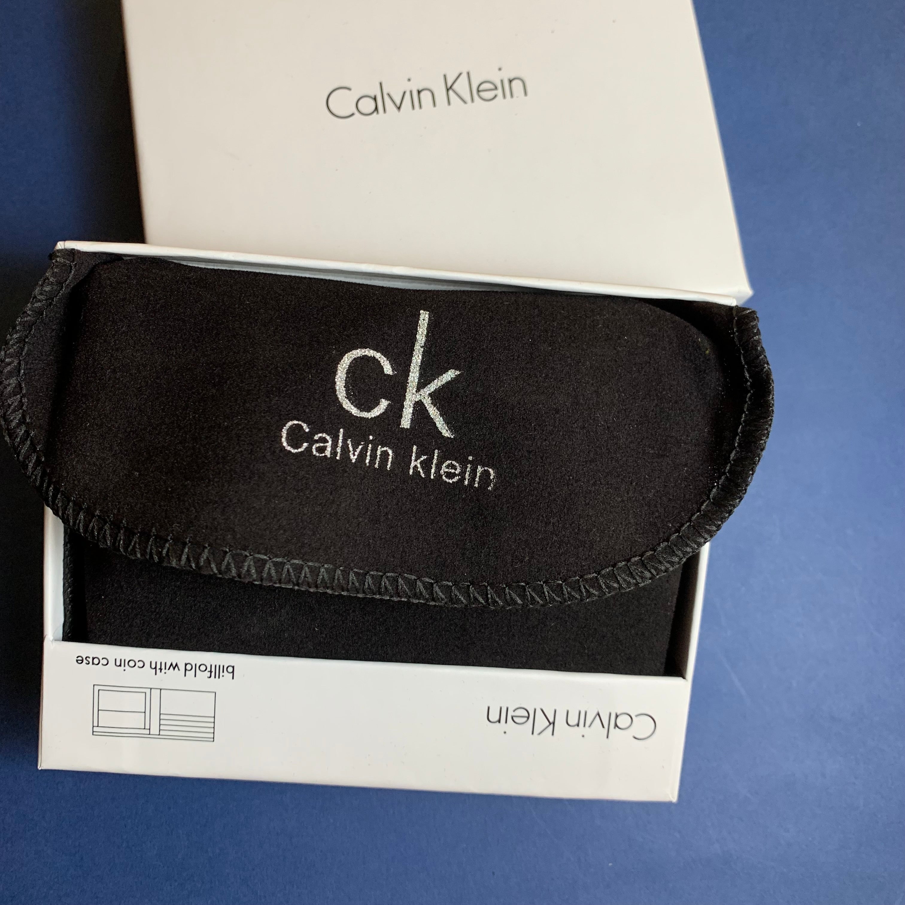 Ck wallet with coins pocket