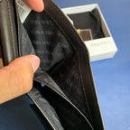 Ck wallet with coins pocket