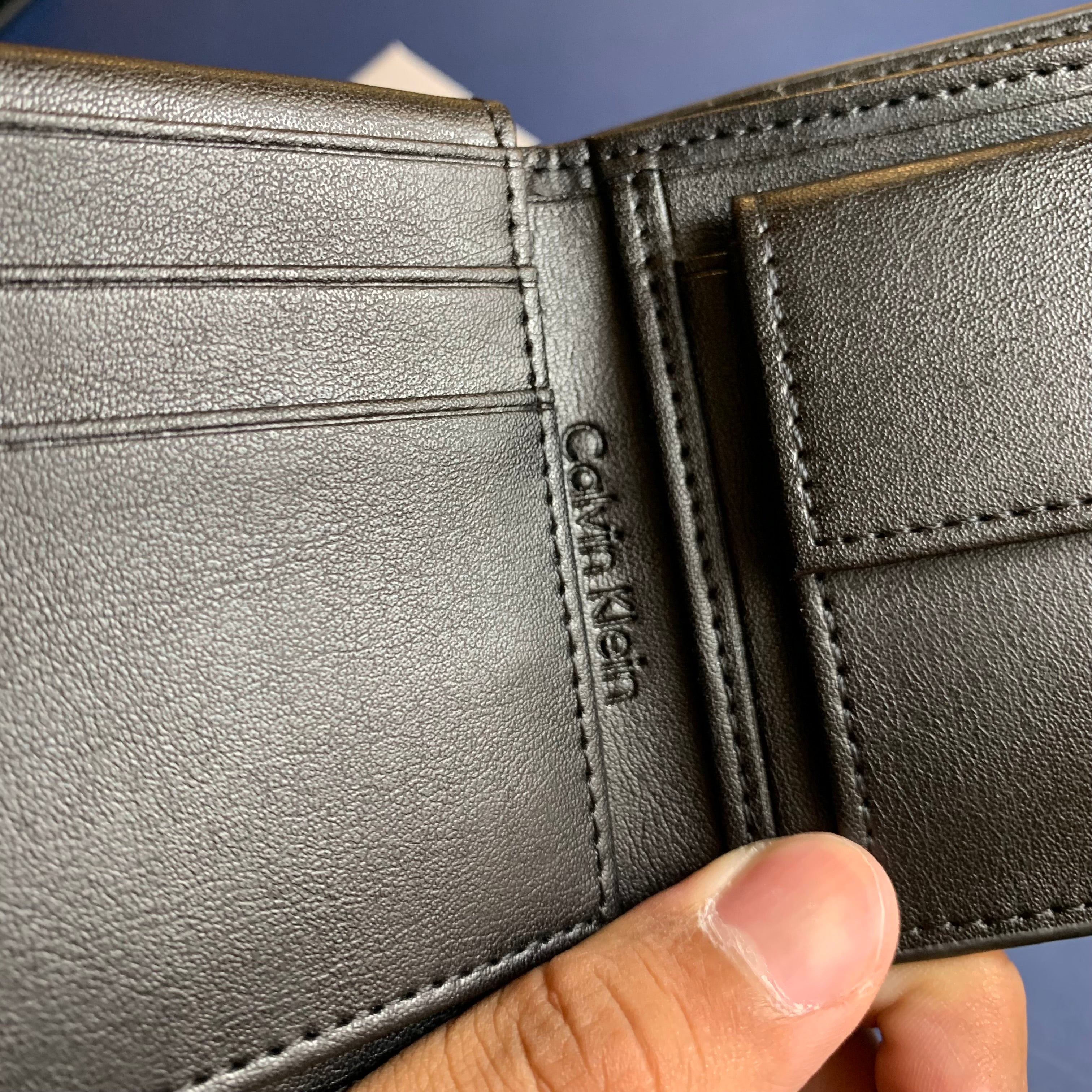 Ck wallet with coins pocket