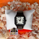 Black x white dial