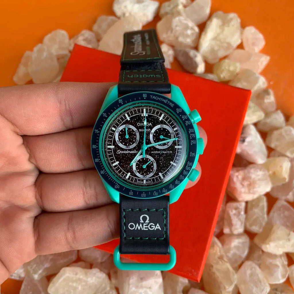 Omega & Swatch Mission on earth